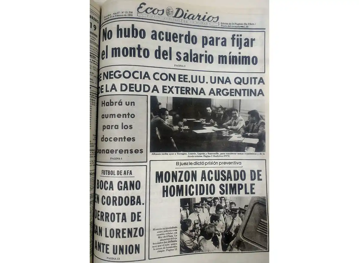 Sábado 20 de febrero de 1988