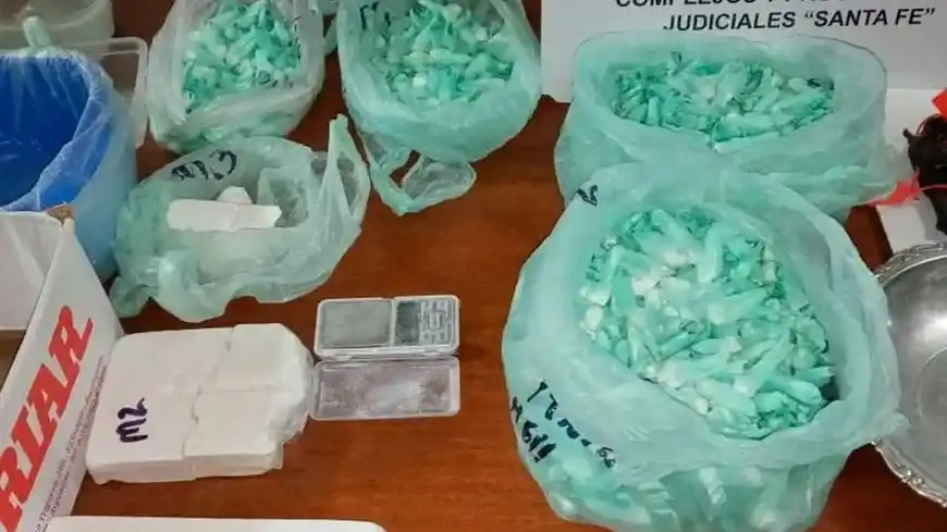Prisión preventiva para un hombre que llevaba 30 envoltorios de cocaína en Esperanza