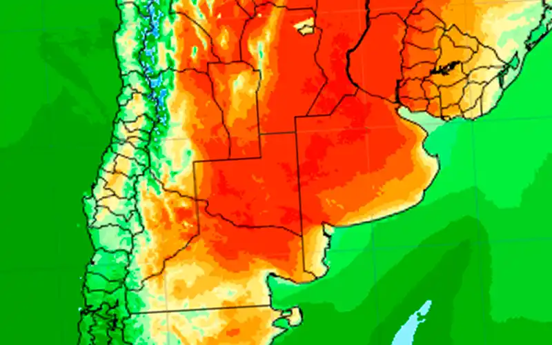 Ola de calor: los próximos días habrá temperaturas máximas cercanas a los 40°