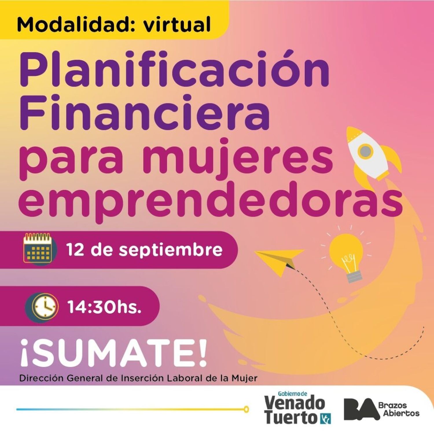 Capacitacion virtual para emprendedoras