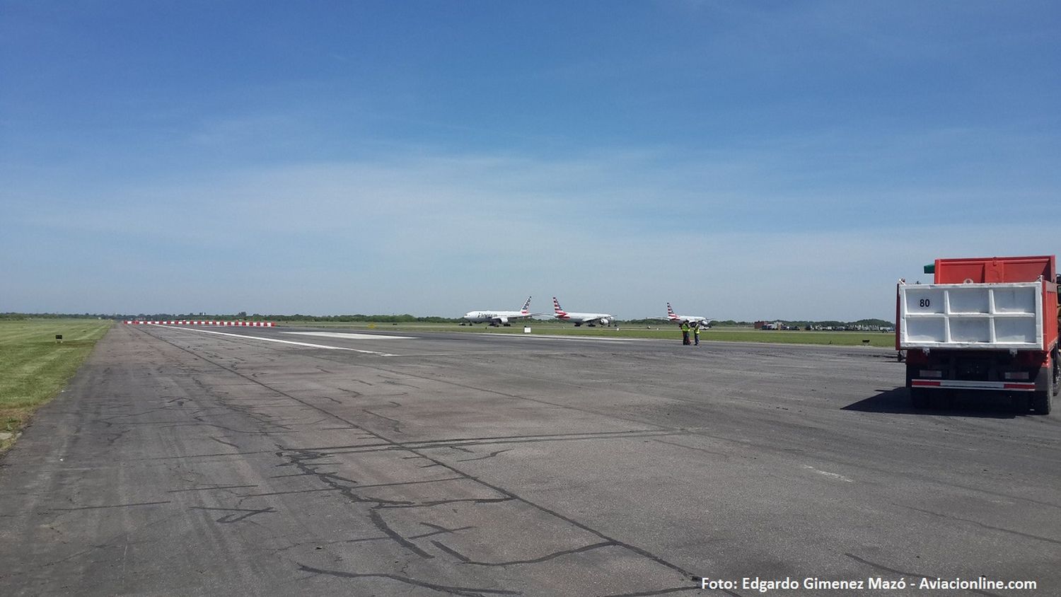 Finalizaron las obras de la pista 17/35 del aeropuerto de Ezeiza