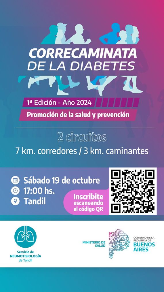 Convocan a una correcaminata para la promoción de la salud
