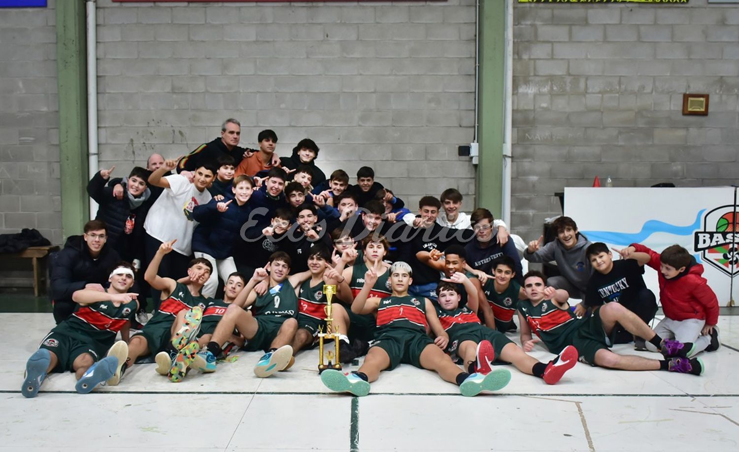 Centro Basko. Coronado en la división U-17