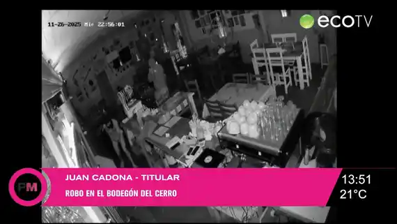 Robaron en un comercio en Cerro Leones y quedaron registrados en las cámaras