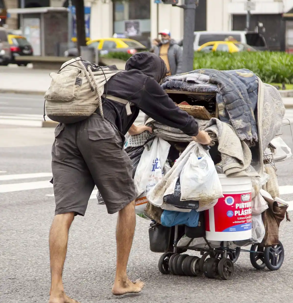 El 55% de la población es pobre y uno de cada cinco argentinos es indigente
