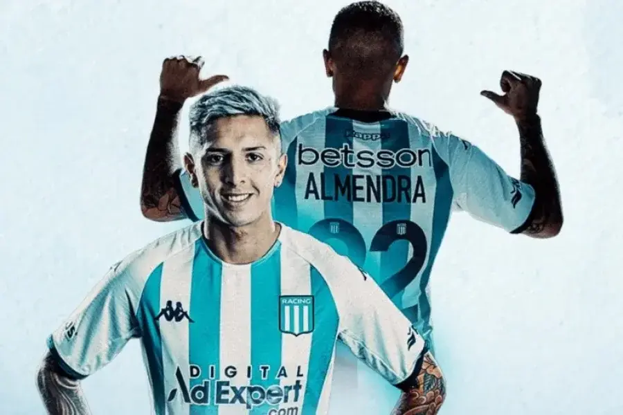 Agustín Almendra fue presentado como nuevo refuerzo de Racing: la frase picante contra Boca