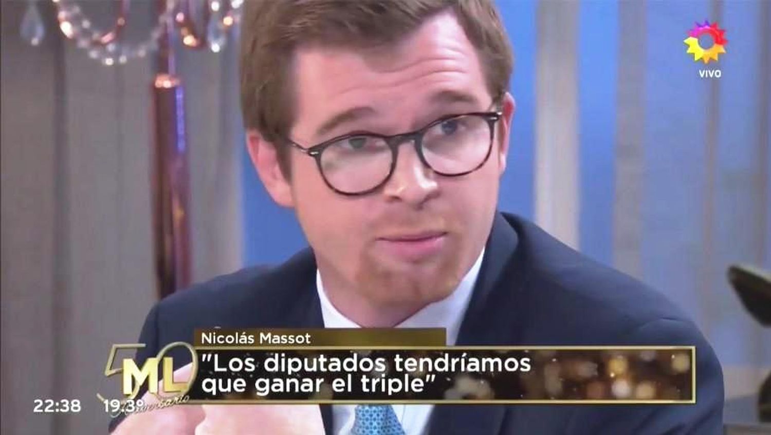 Massot aseguró que los diputados deberían ganar el triple de lo que cobran