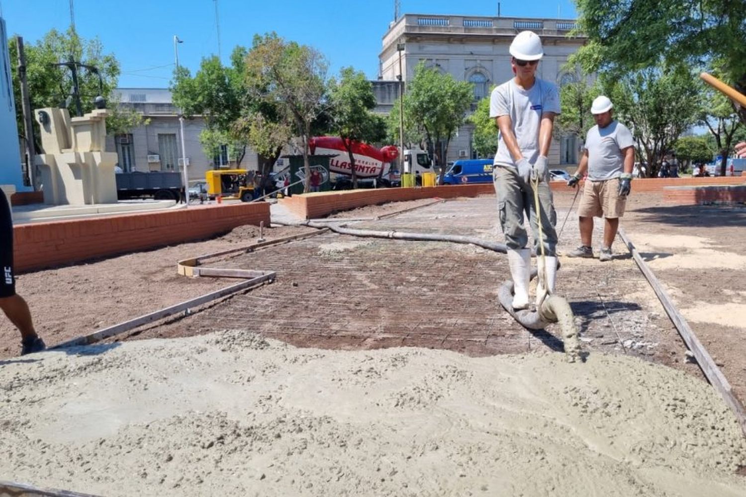 Hacemos Plaza: avanza en el parque infantil Islas Malvinas