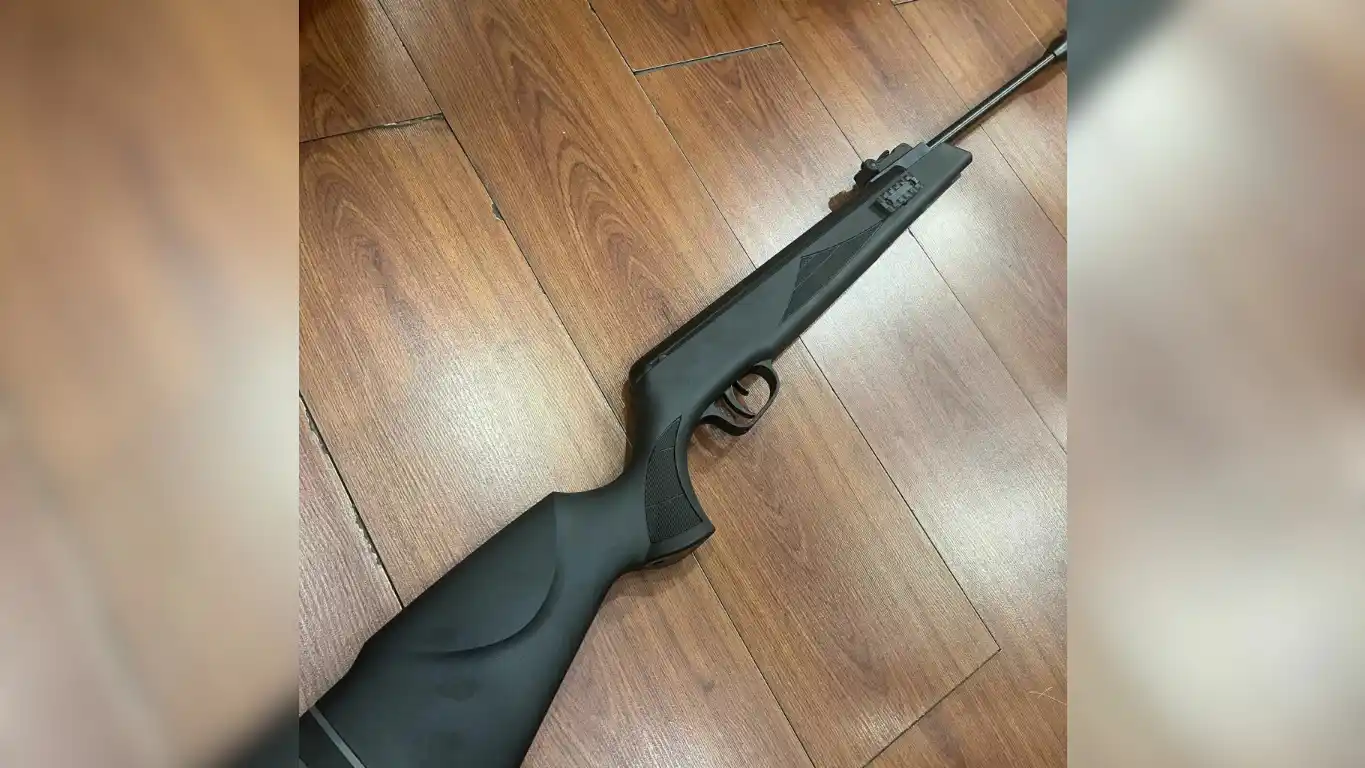 Pie: El arma secuestrada es un rifle de aire comprimido (foto ilustrativa)