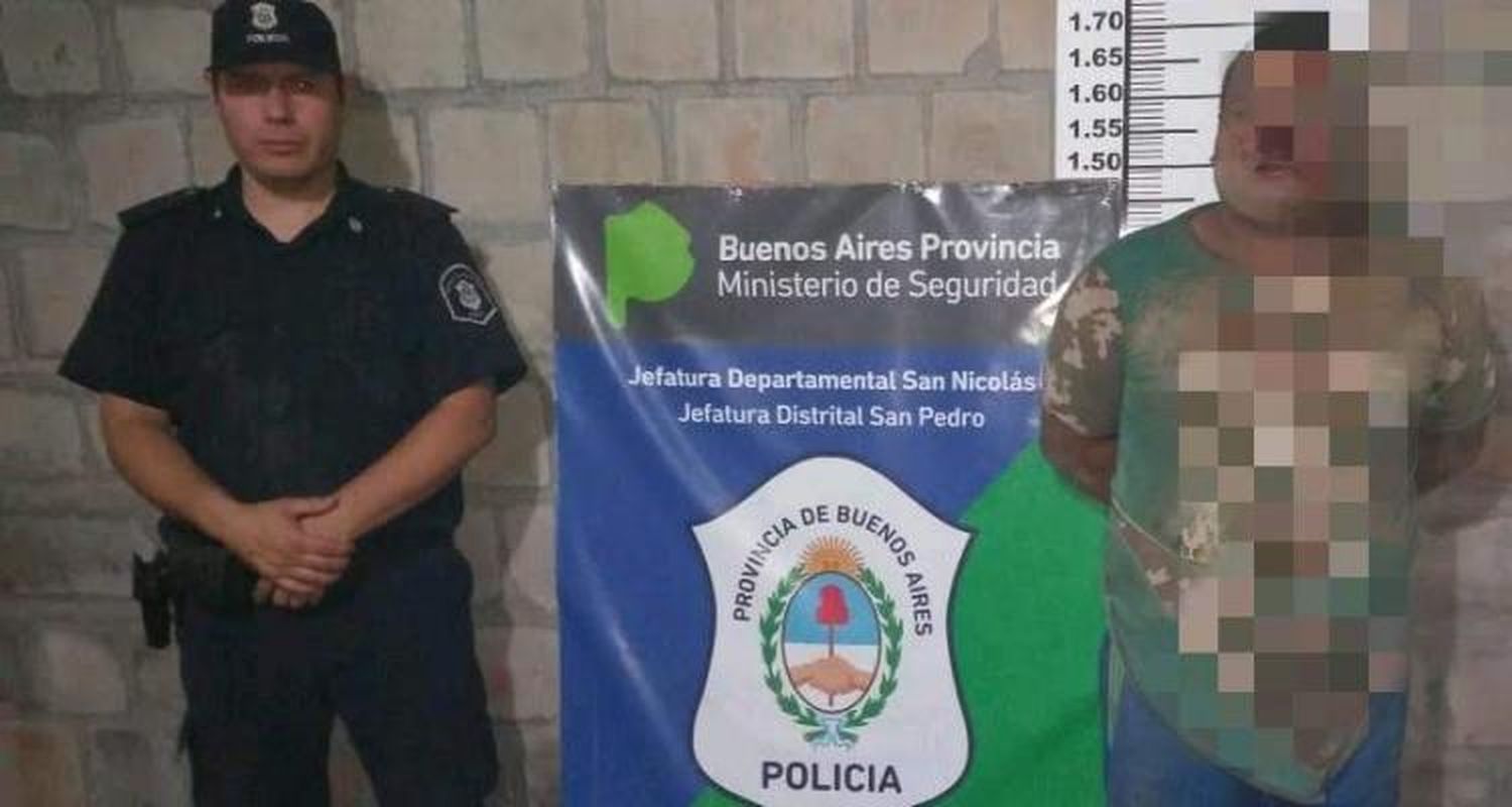 Detuvieron a un reconocido delincuente tras robar en una casa junto a un cómplice