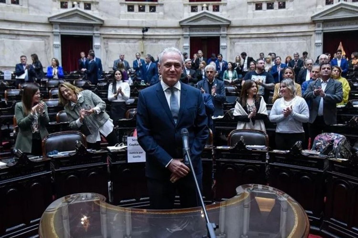 Atilio Benedetti volvió al congreso