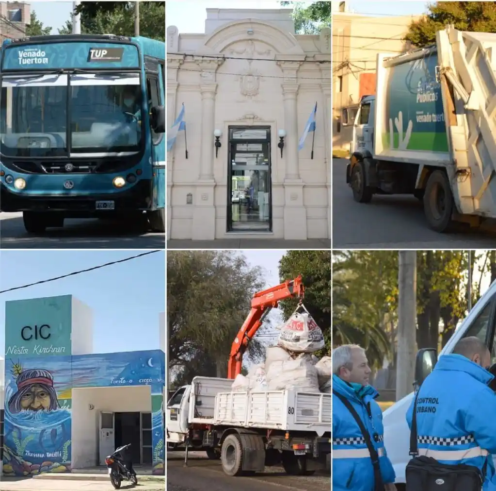 Venado Tuerto: ¿cómo funcionarán los servicios municipales por el feriado de este viernes? 