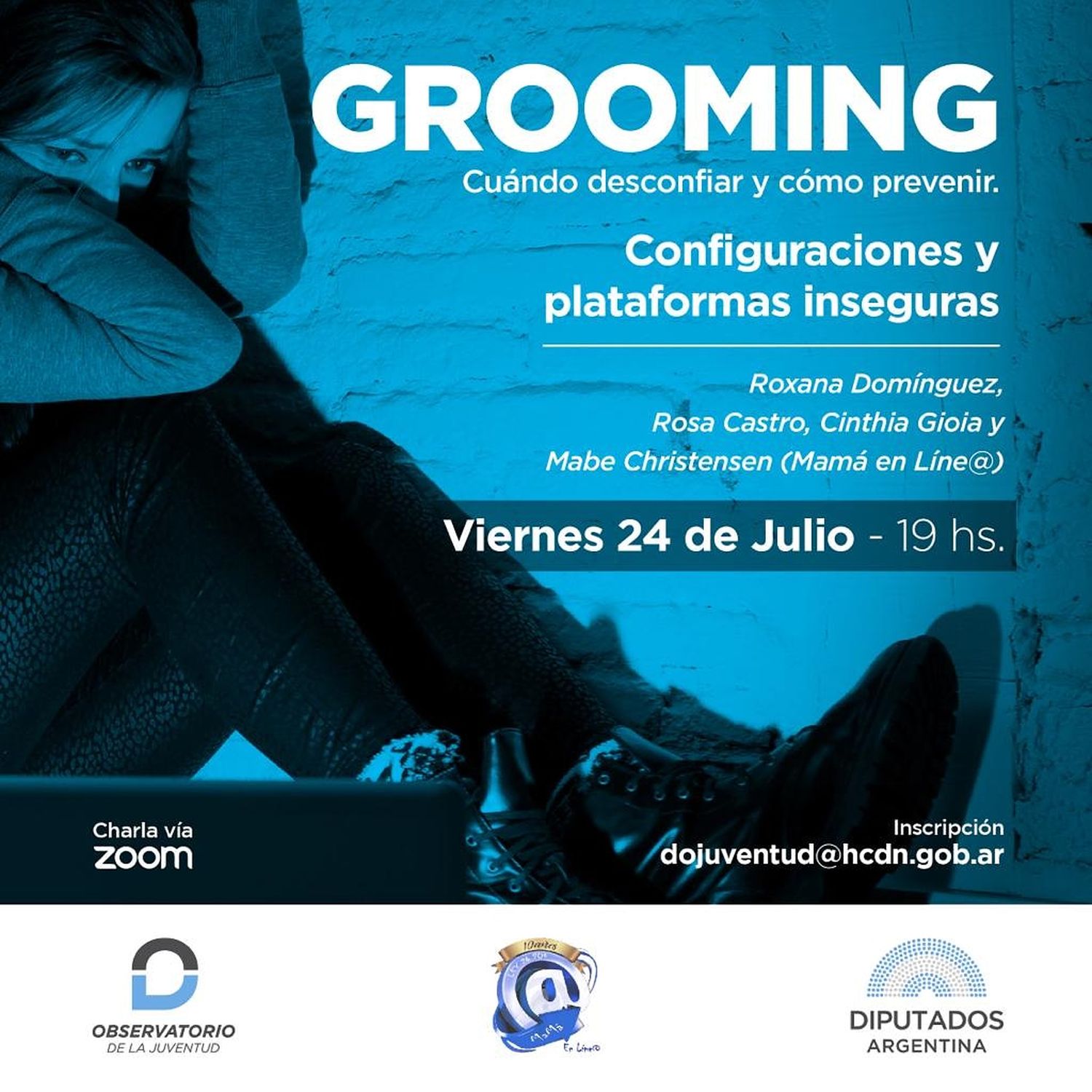 Charla de prevención del grooming