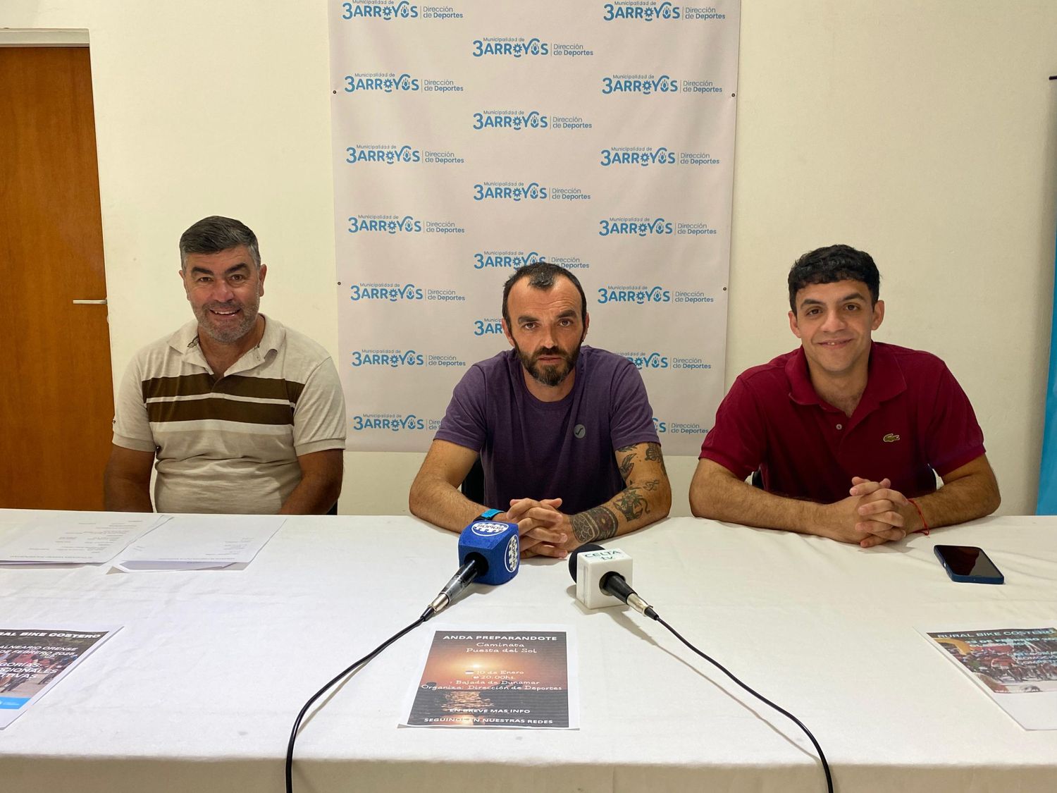 Presentaron las actividades deportivas para el verano