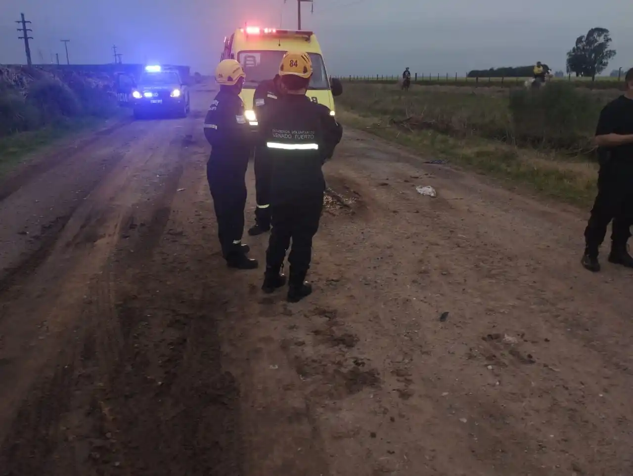 El rescate fue en Neuquén y Fortín el Hinojo. Crédito: Bomberos de Venado Tuerto