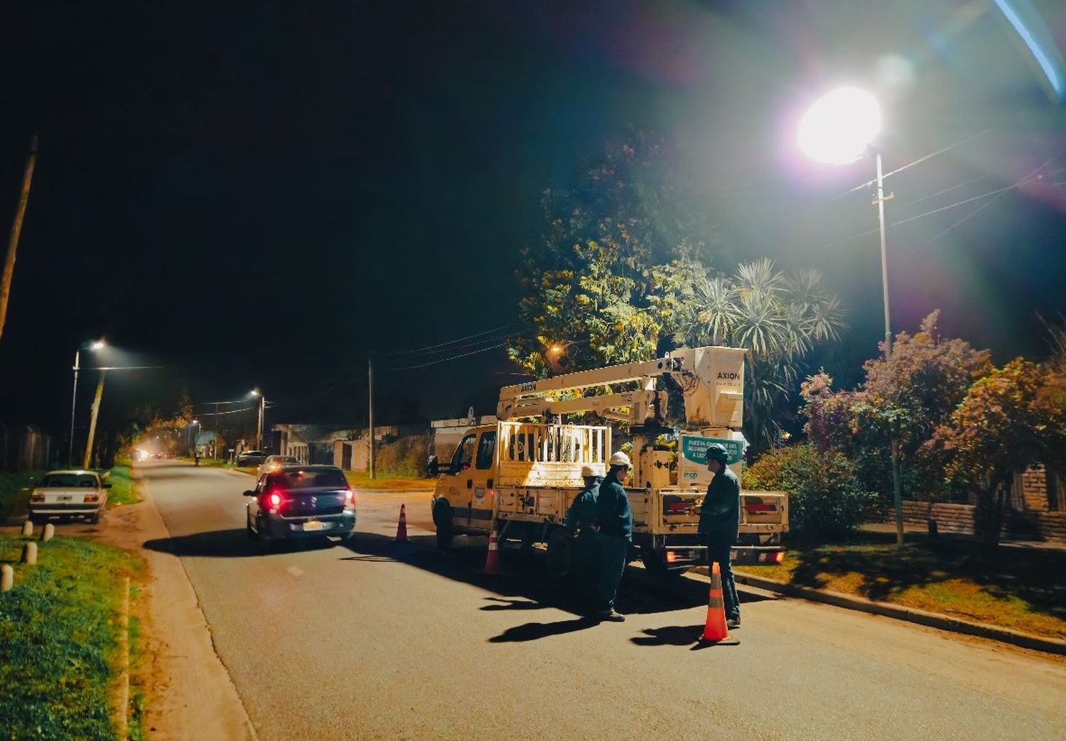 En los próximos meses, está proyectada la instalación de 1000 luminarias adicionales.