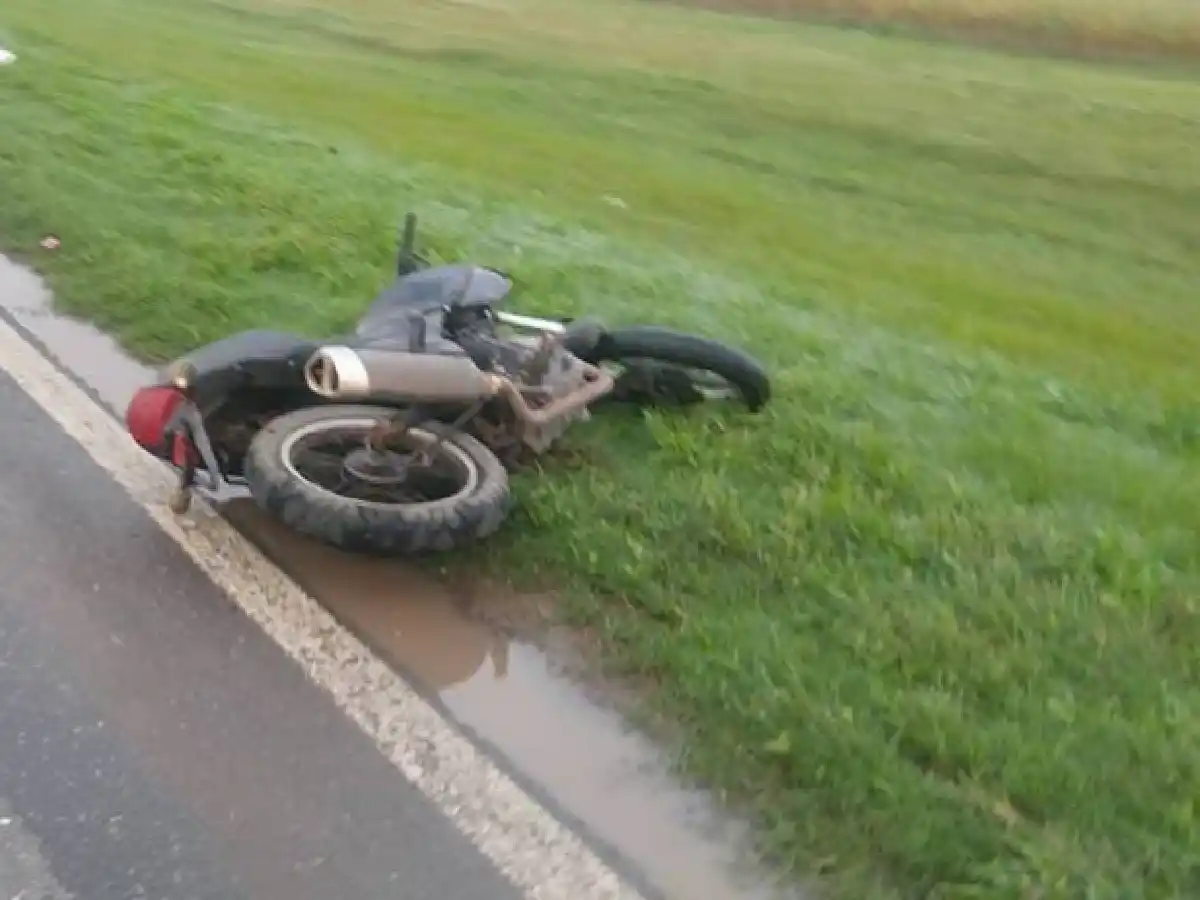 Murió motociclista de San Jorge en ruta 34