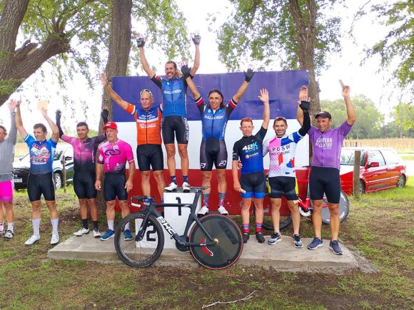 Ciclismo: Lázaro Villaruel fue tercero en Tapalqué