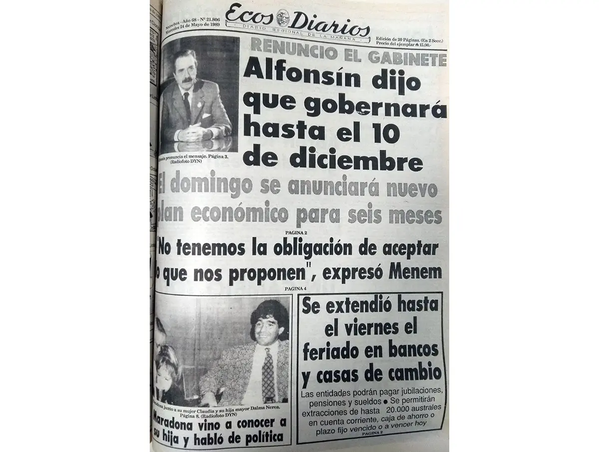 Miércoles 24 de mayo de 1989