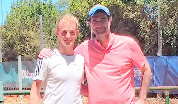 Miraglia Rasmussen, en su mejor momento en el tenis profesional