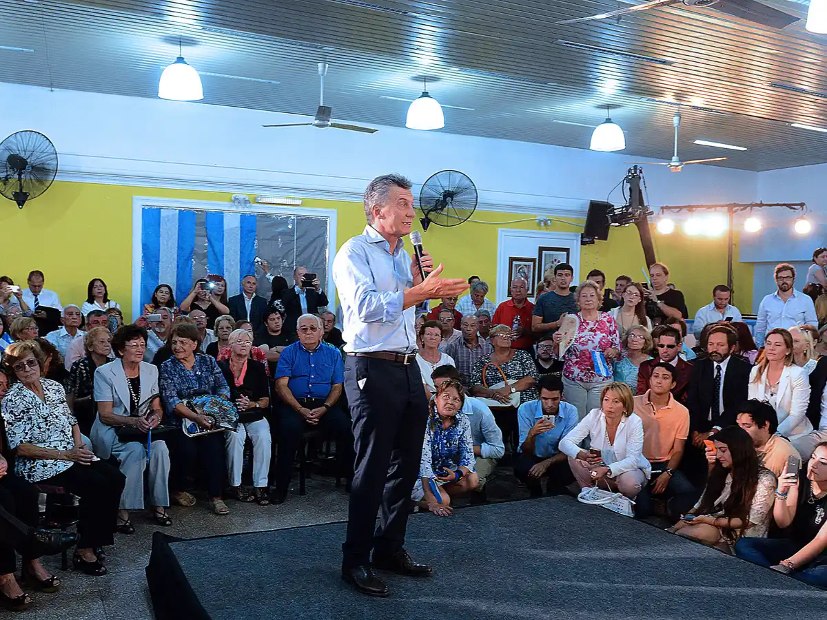 Macri: "Quiero que el salario  de la gente sea más fuerte por  eso estamos bajando la inflación"  