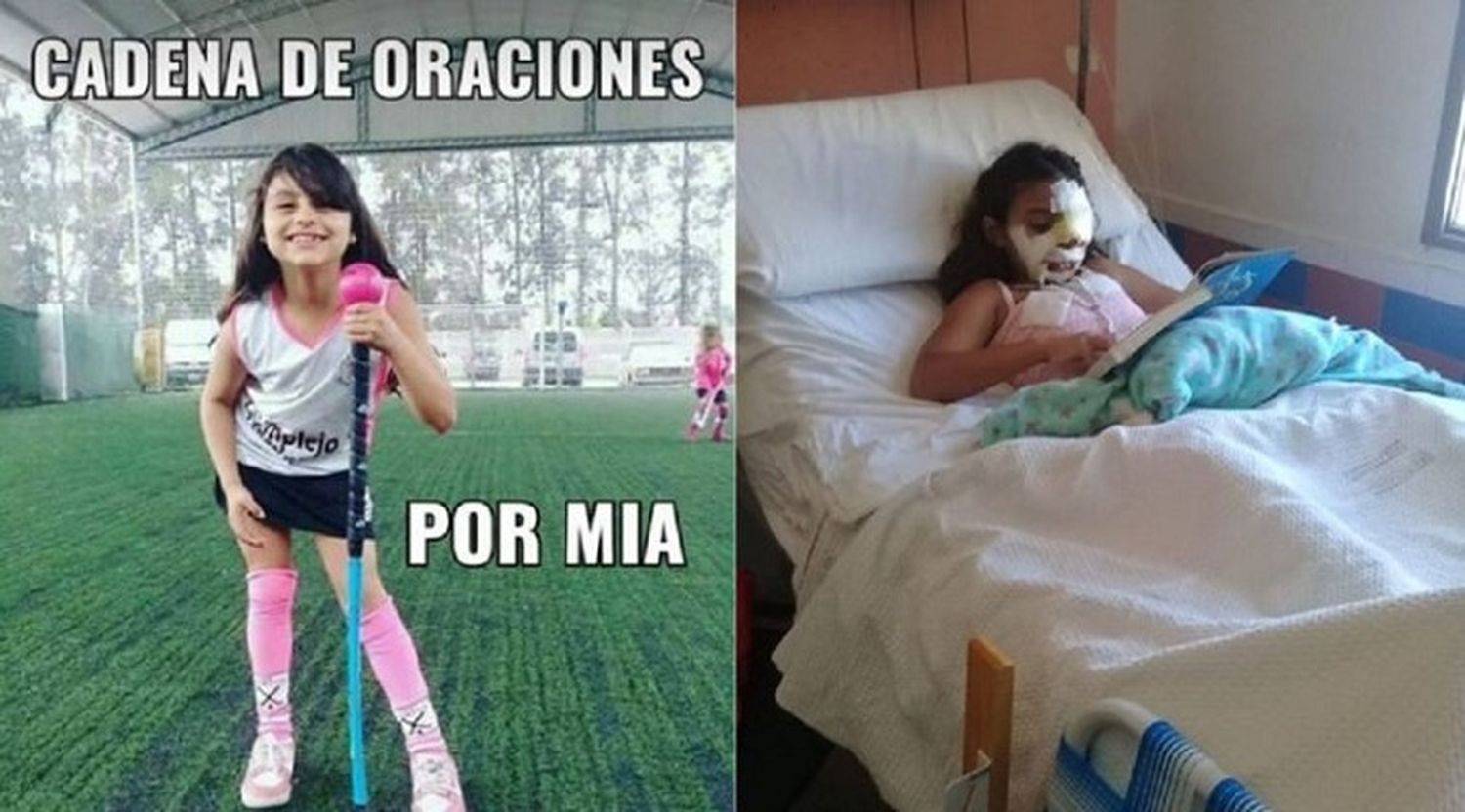 Nena atacada por perro: "Lo único que tenía prendido era la frente"