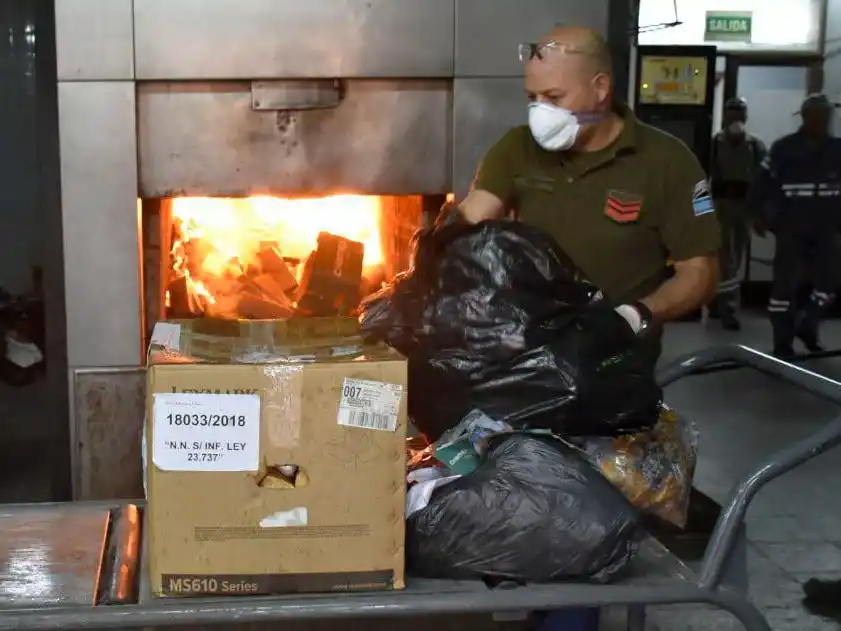 Quemarán más de una tonelada de droga en la ciudad por orden del Juzgado Federal de Gualeguaychú 