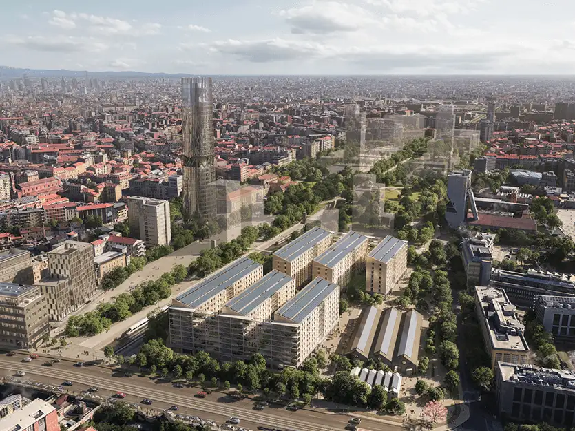 Villa Olímpica para los juegos de invierno de Milán-Cortina 2026,