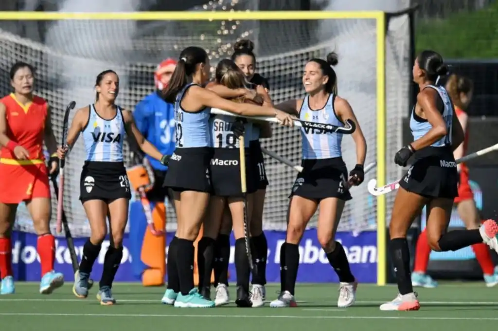 Las Leonas derrotó a China en la Pro League de hockey femenino