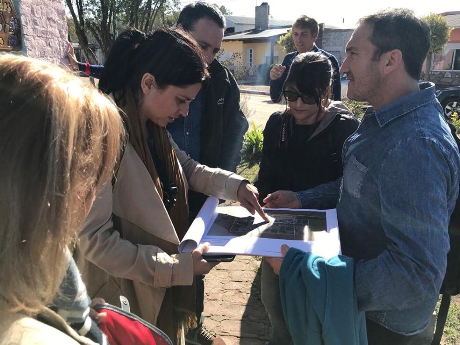 General Arenales: Funcionarios del programa "Pueblos Auténticos" en La Angelita