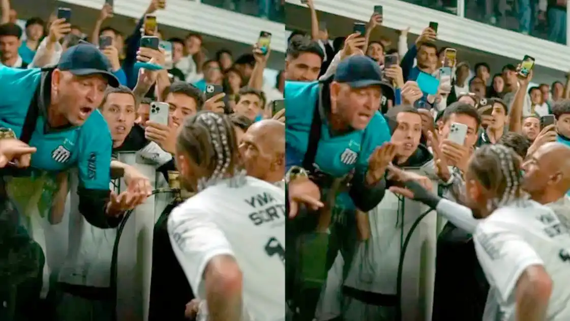 Neymar atraviesa su peor momento: se insultó cara a cara con un hincha y su equipo quedó en descenso