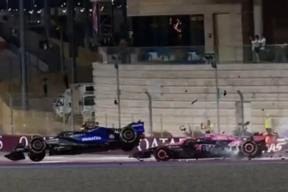 La tristeza de Colapinto tras el choque en el GP de Qatar: "No pude hacer nada"