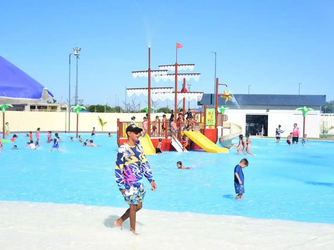 Con la apertura de pileta libre en el Parque Acuático, se dará inicio a la nueva temporada de verano