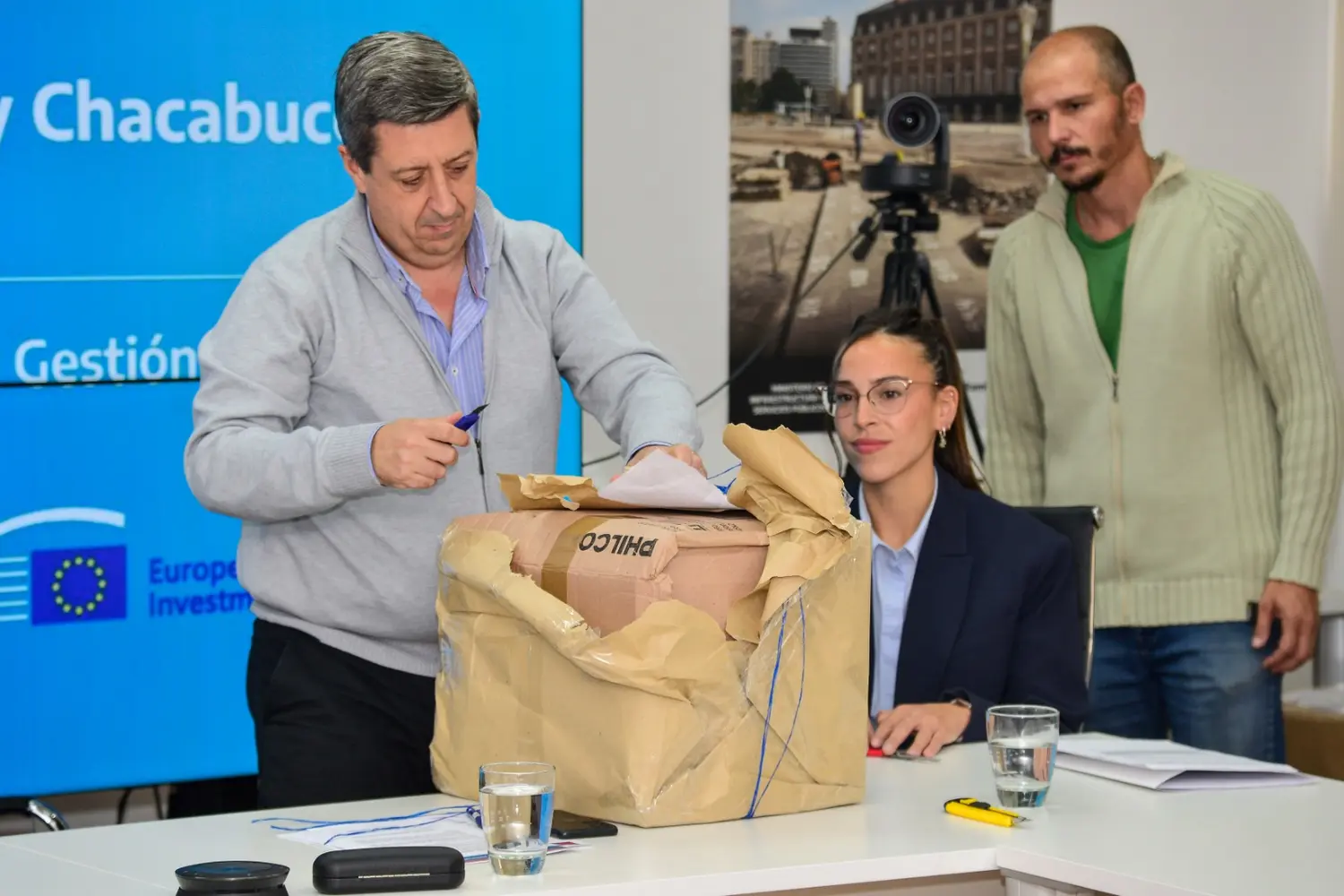 Apertura de sobres para el tramo V de las obras en el Salado