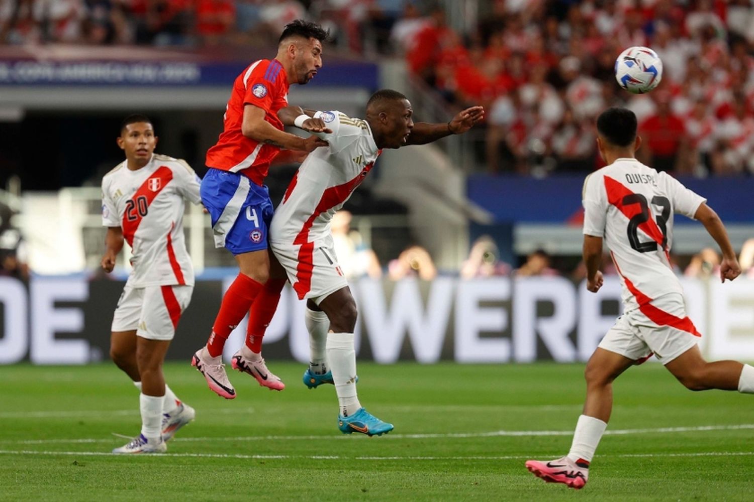 Chile y Perú empataron sin goles en la zona de Argentina por Copa América