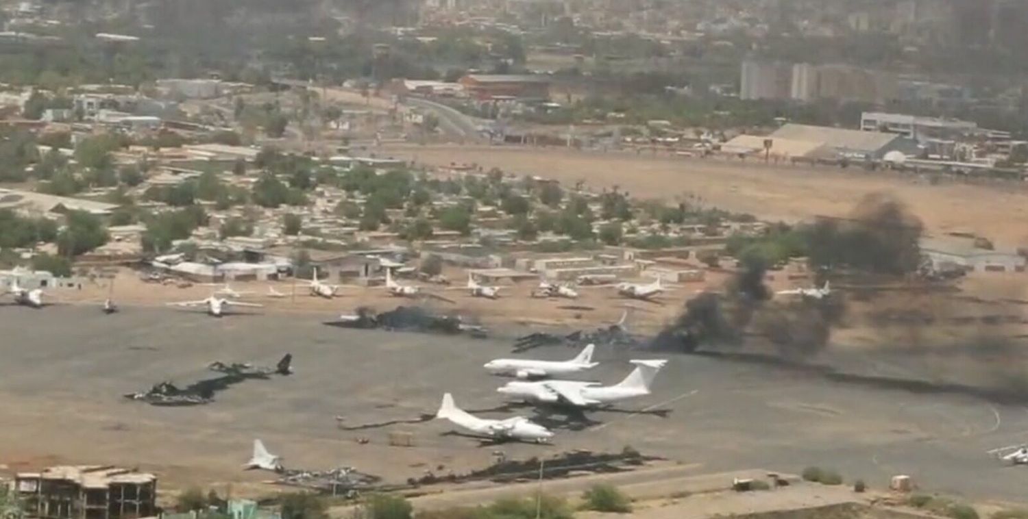 Conflict in Sudan: more planes destroyed at Khartoum International Airport