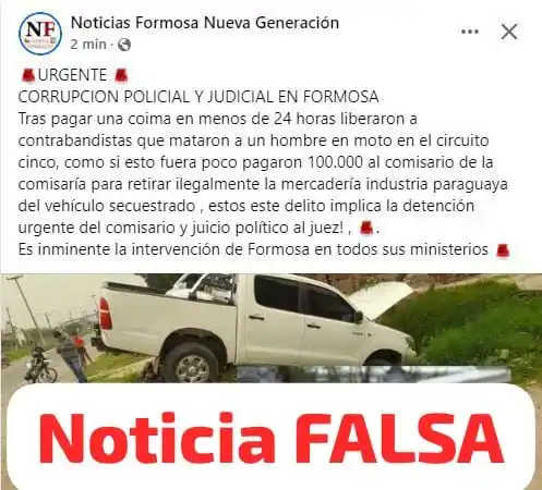Denunciaron a un sitio web trucho 
que desacredita el trabajo policial