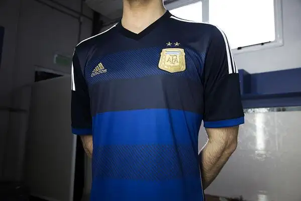 Esta es la camiseta suplente que la selección usará en el Mundial