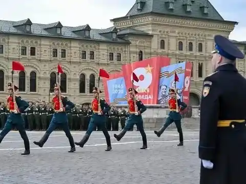 La Plaza Roja volvió a ser escenario de la demostración del poderío ruso.