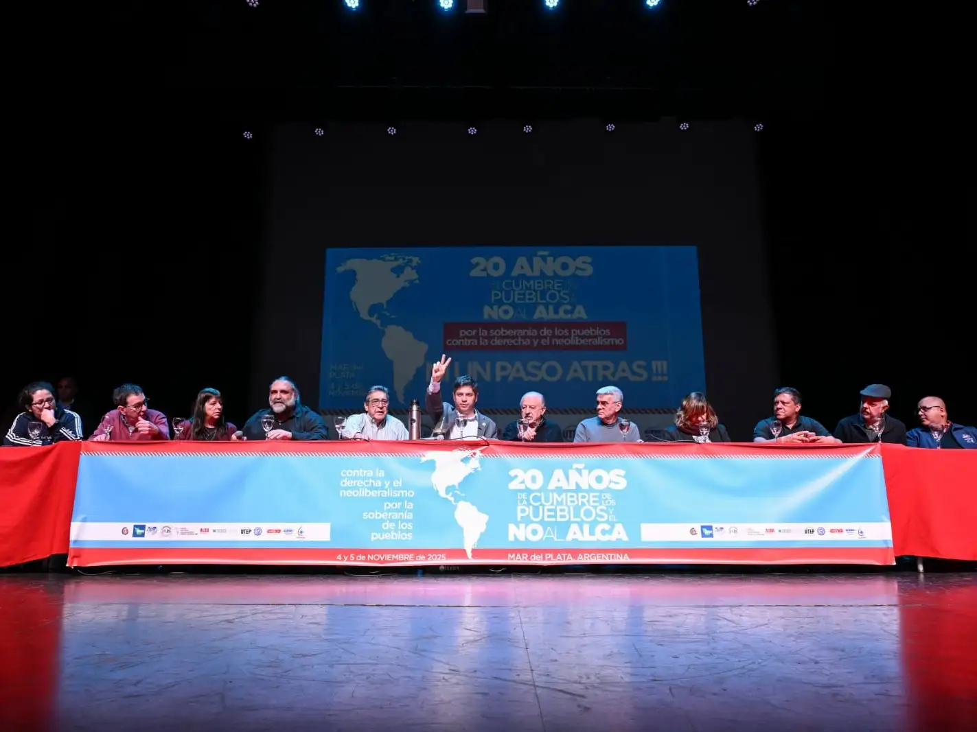 El mandatario provincial sostuvo que, aunque se cumplen 20 años de la derrota del ALCA, el proyecto había comenzado mucho antes.