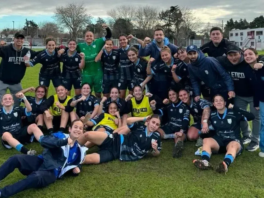 Las Cremosas derrotaron 2 a 0 a Luján con goles de Camila Juárez. Foto: AR