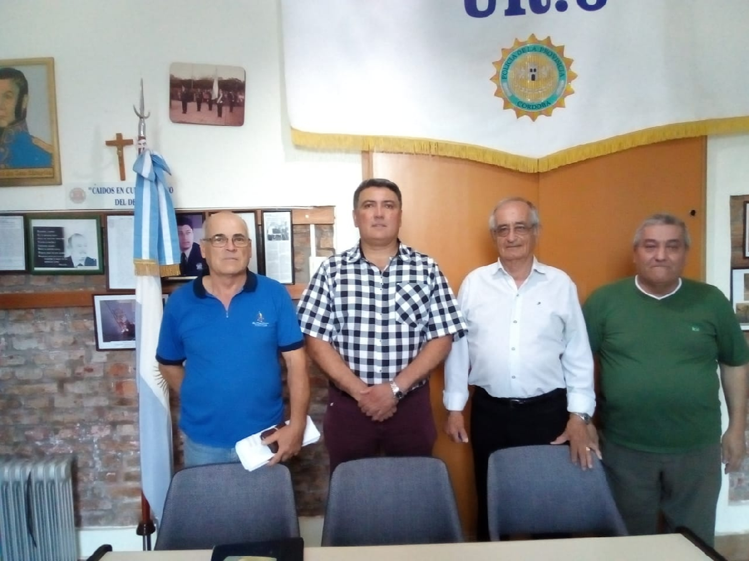 Eligieron a la nueva conducción del Círculo de Policías Retirados