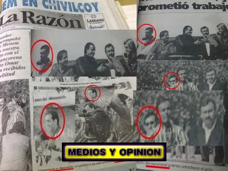 Desde el sciolismo viralizan fotos de Randazzo con Menem y Duhalde
