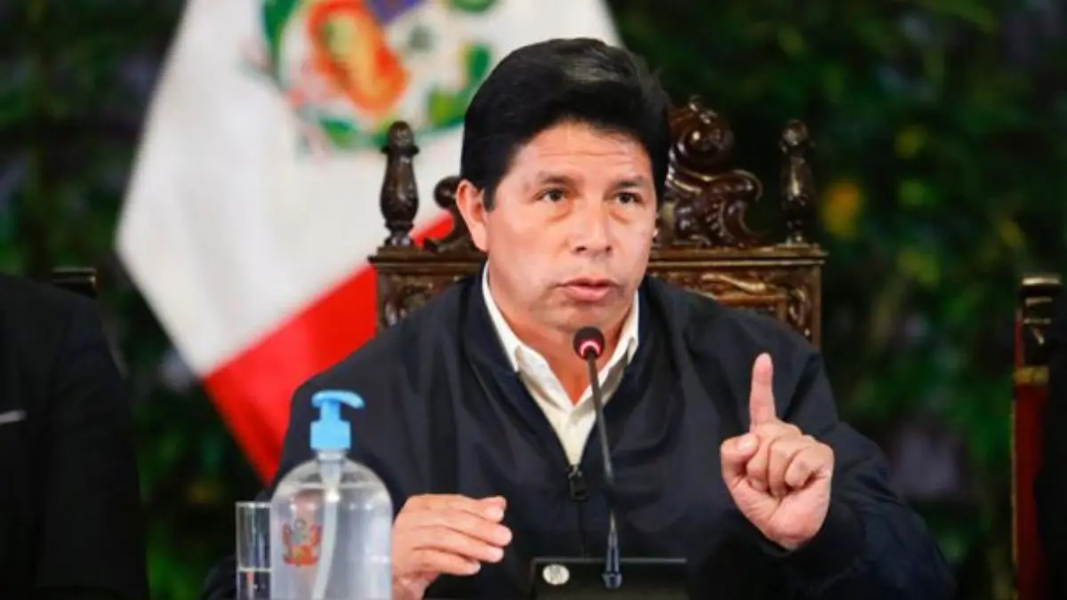 Pedro Castillo fue destituido por el Congreso. Foto: Cortesía