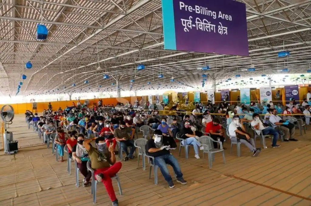 Récord en India: se aplicaron ocho millones de dosis en 24 horas