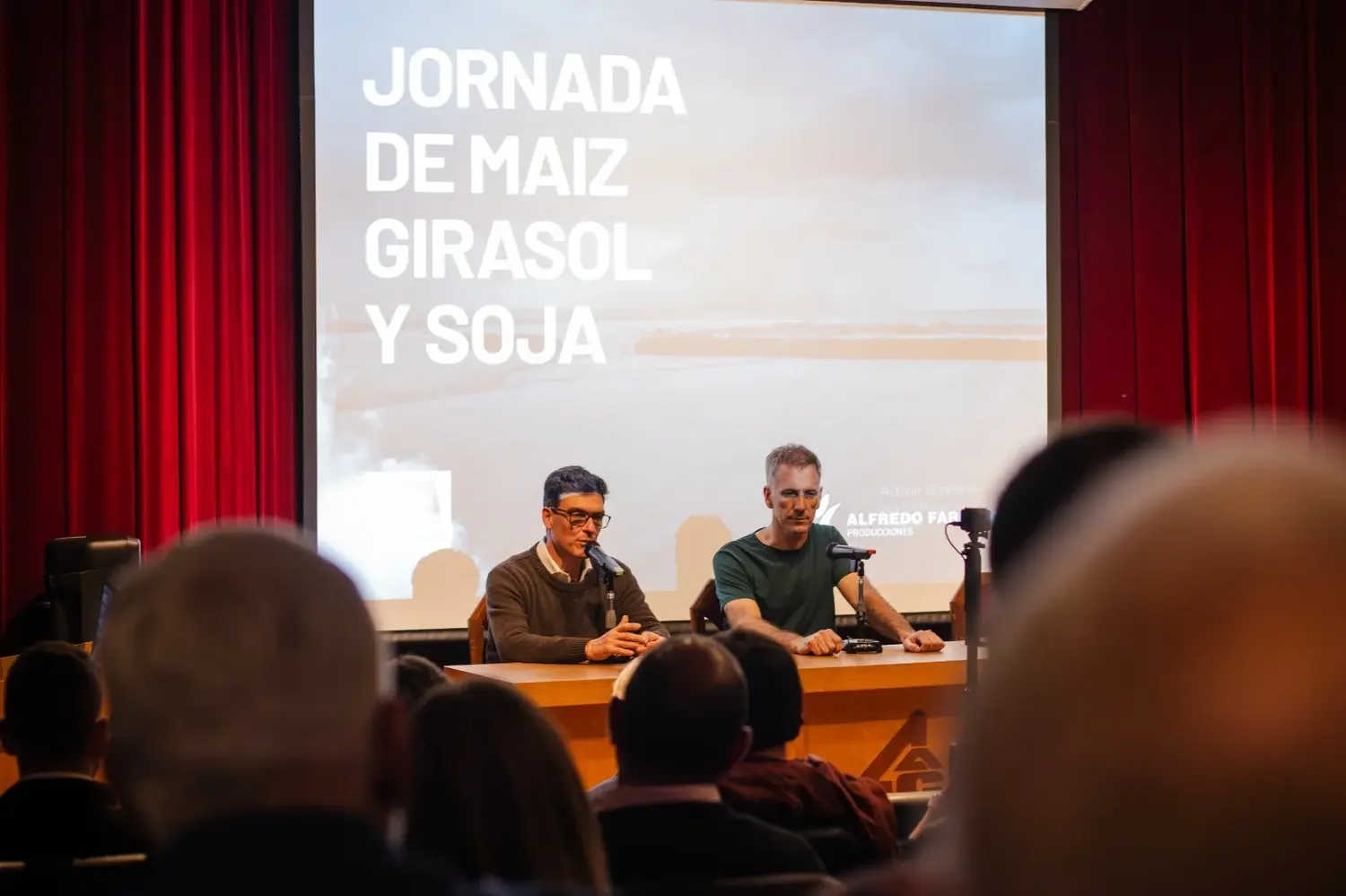Jornada de maíz, girasol y soja en el Centro de Acopiadores de Cereales-Zona Puerto Quequén