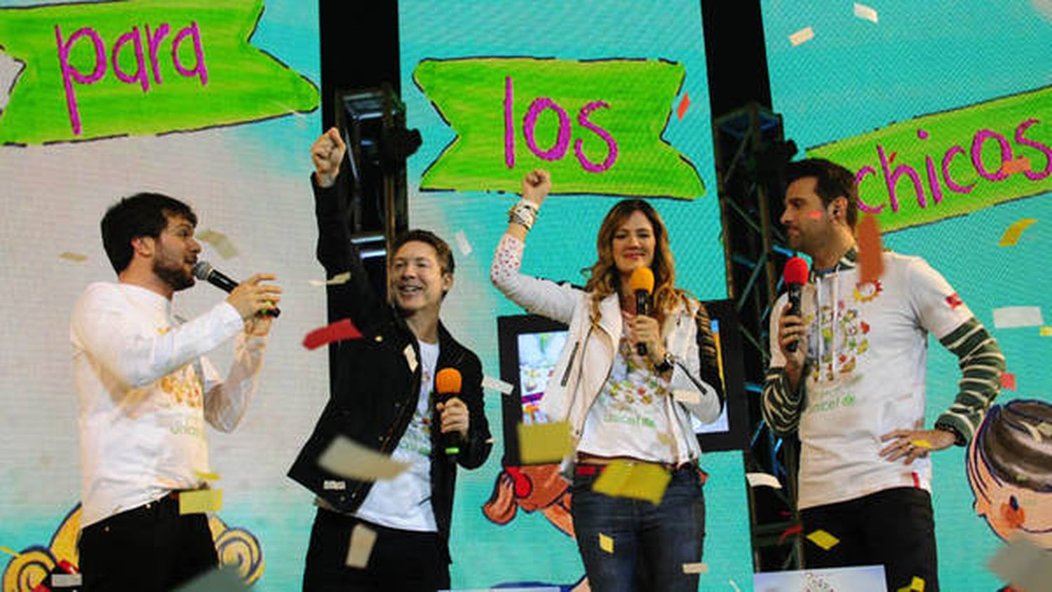 Los famosos presentes en “Un sol para los chicos”