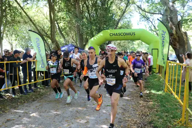 Se corrió la primera fecha del Trail running Chascomús 2025