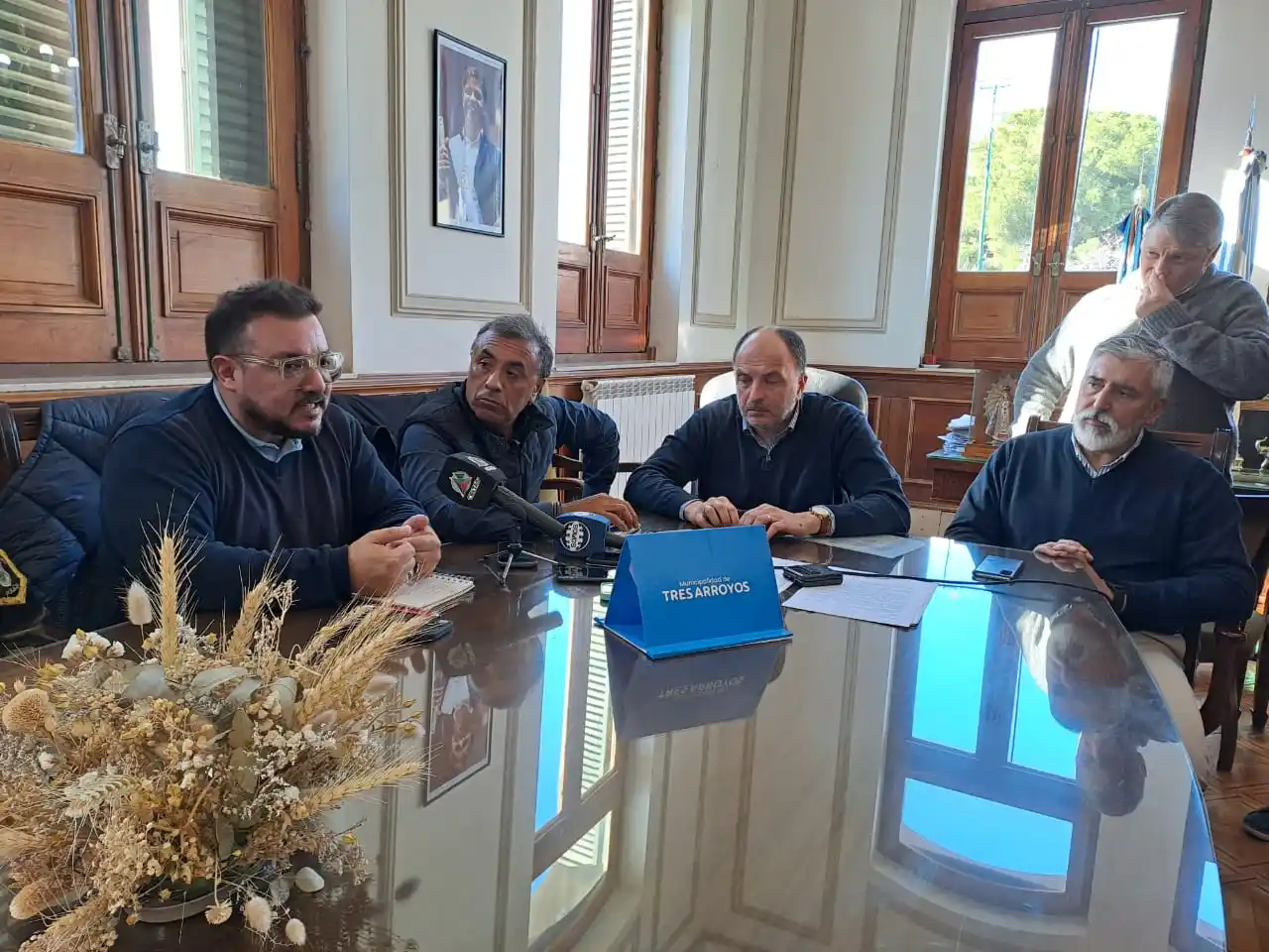 Drones para el sector rural y 22 buzones antinarcos en el distrito