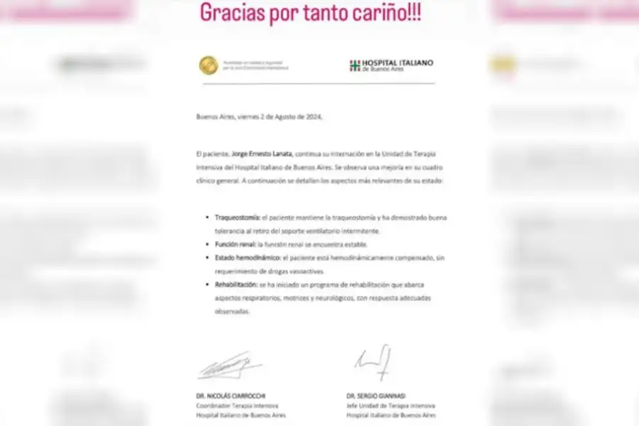 Publicación de Elba Marcovecchio en IG